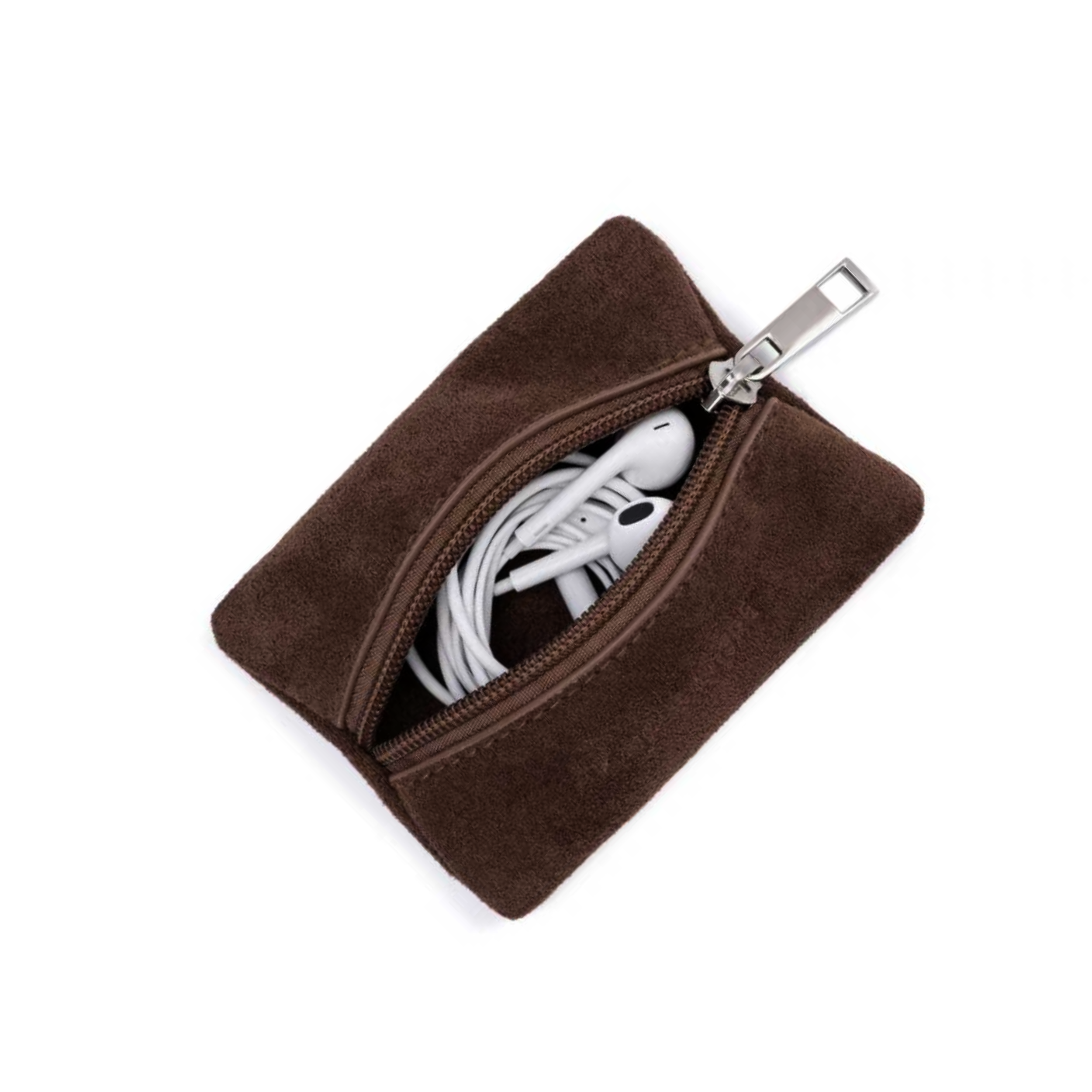 suede essential pouch
